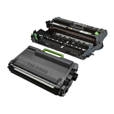 TN3480 si DR3400 Set Toner + Drum Unit compatibil Brother - imagine 2